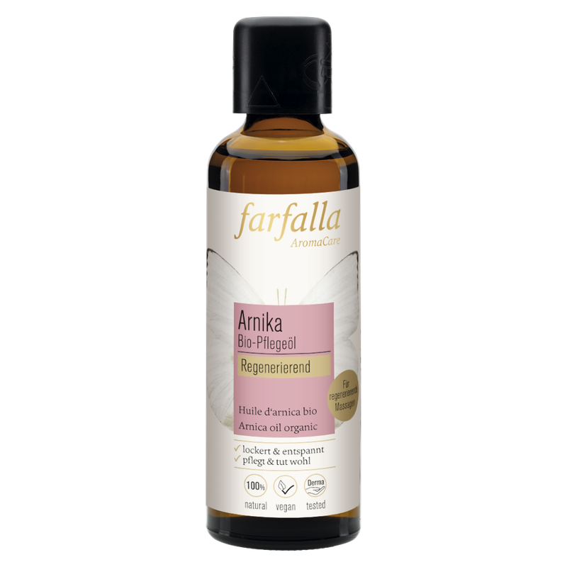 farfalla Arnika, Bio-Pflegeöl, 75ml, Regenerierend - Produktbild