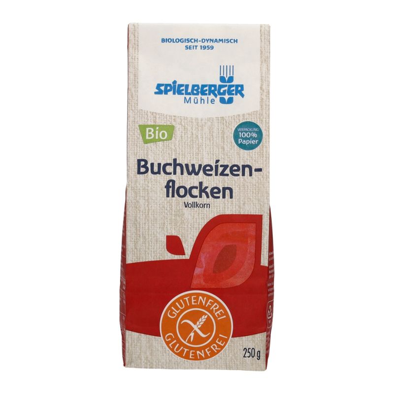 Spielberger Mühle Buchweizenflocken, glutenfrei, kbA - Produktbild