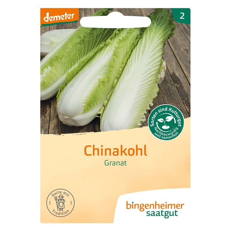 Bingenheimer Saatgut Granat - Chinakohl (Saatgut) - Produktbild