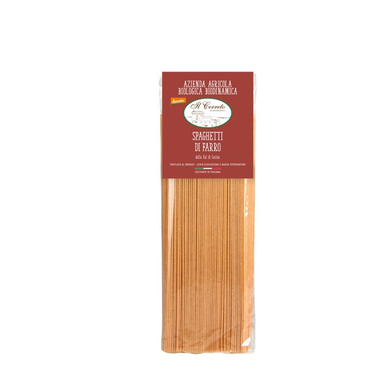 Il Cerreto Spaghetti di Farro della val di Cecina Emmer halbvollkorn - Produktbild