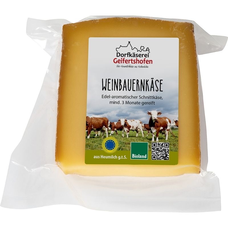Dorfkäserei Geifertshofen Weinbauernkäse 140g - Produktbild