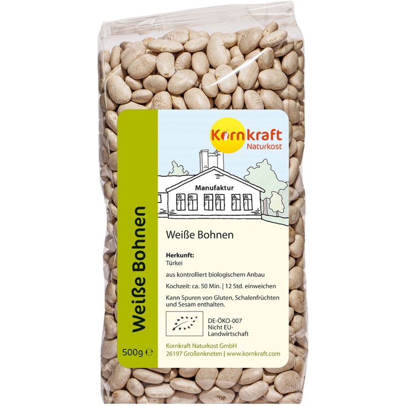 Kornkraft Bohnen, weiße - Produktbild