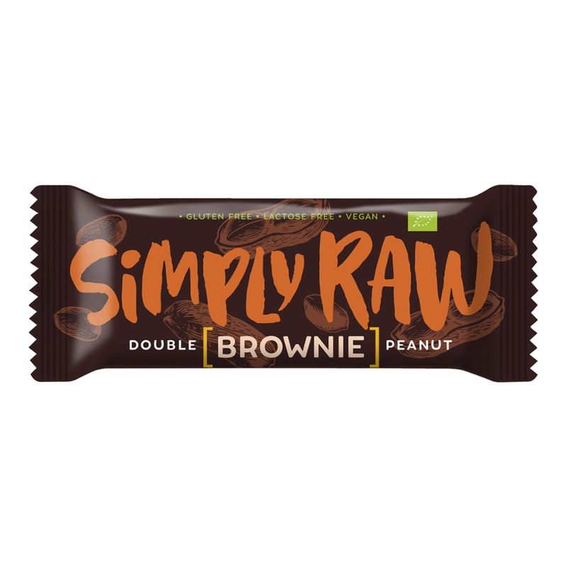 Simply Raw Brownie Double Peanut - Produktbild