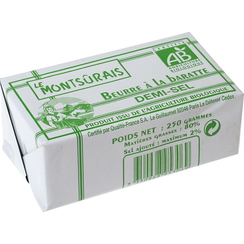 Vallée Verte Beurre demi sel - fein gesalzene Butter - Produktbild