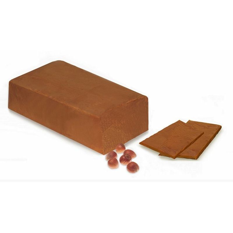 Lubs Nussnougat (dunkel) Block, Bio, glutenfrei, vegan - Produktbild