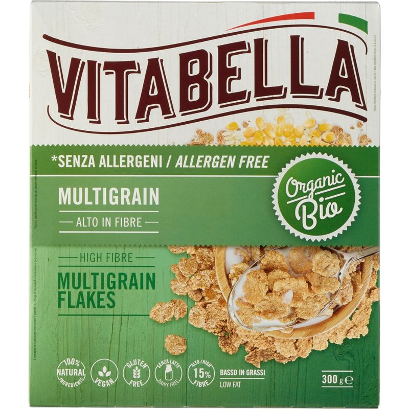 Vitabella Vitabella Bio Mehrkorn Flakes glutenfrei - Produktbild