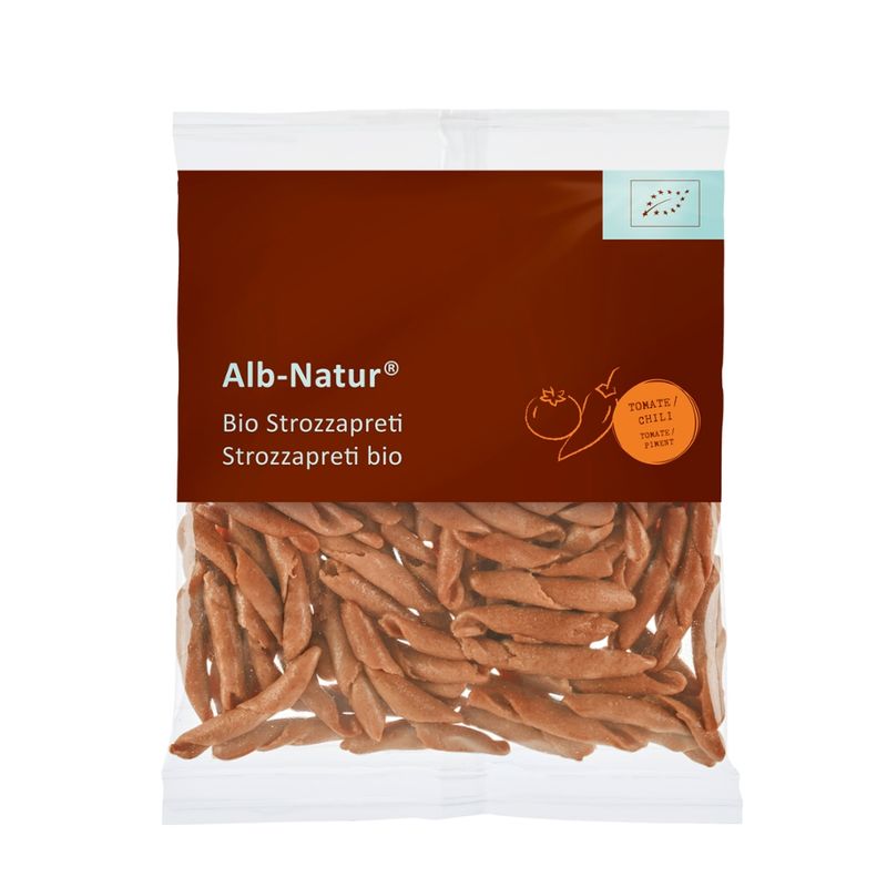Alb-Natur® Alb-Natur® Frische Bio Strozzapreti Tomate / Chili - Produktbild