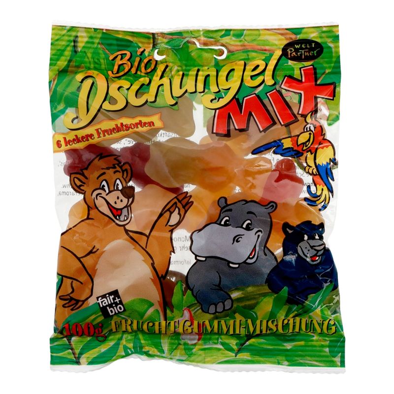 WeltPartner Bio-Dschungel-Mix, Fruchtgummi - Produktbild