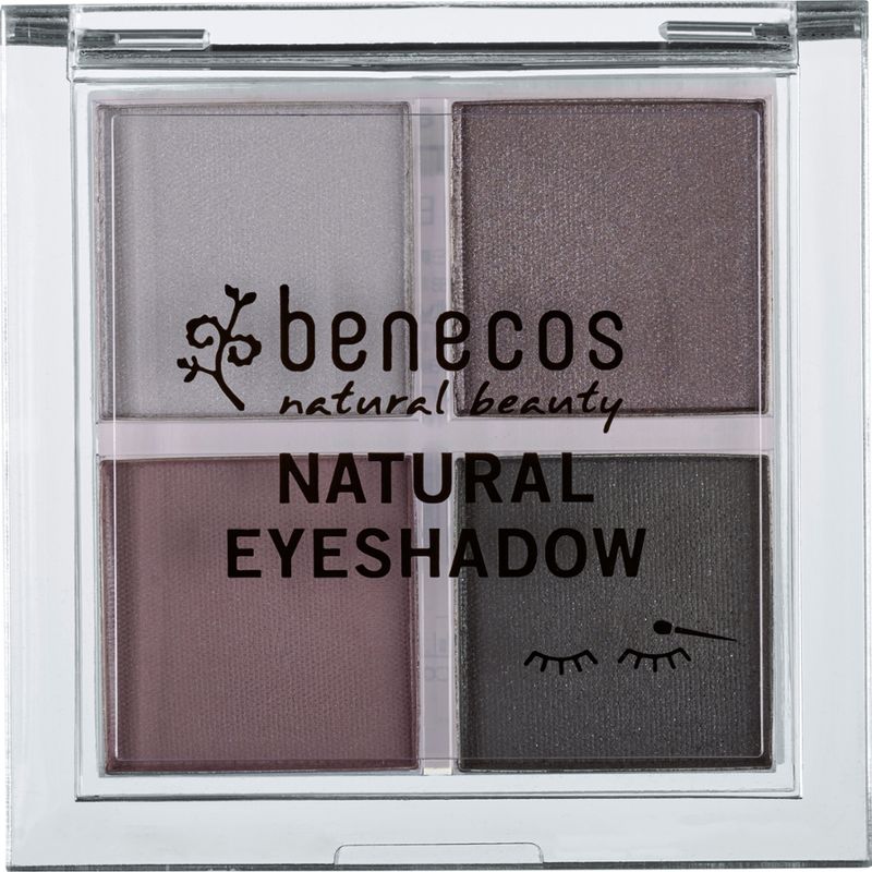 benecos benecos Natural Quattro Eyeshadow smokey eyes - Produktbild