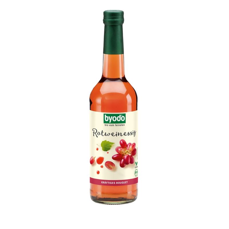 Byodo Byodo Red Wine Vinegar 6% acid, 0,5l - Produktbild