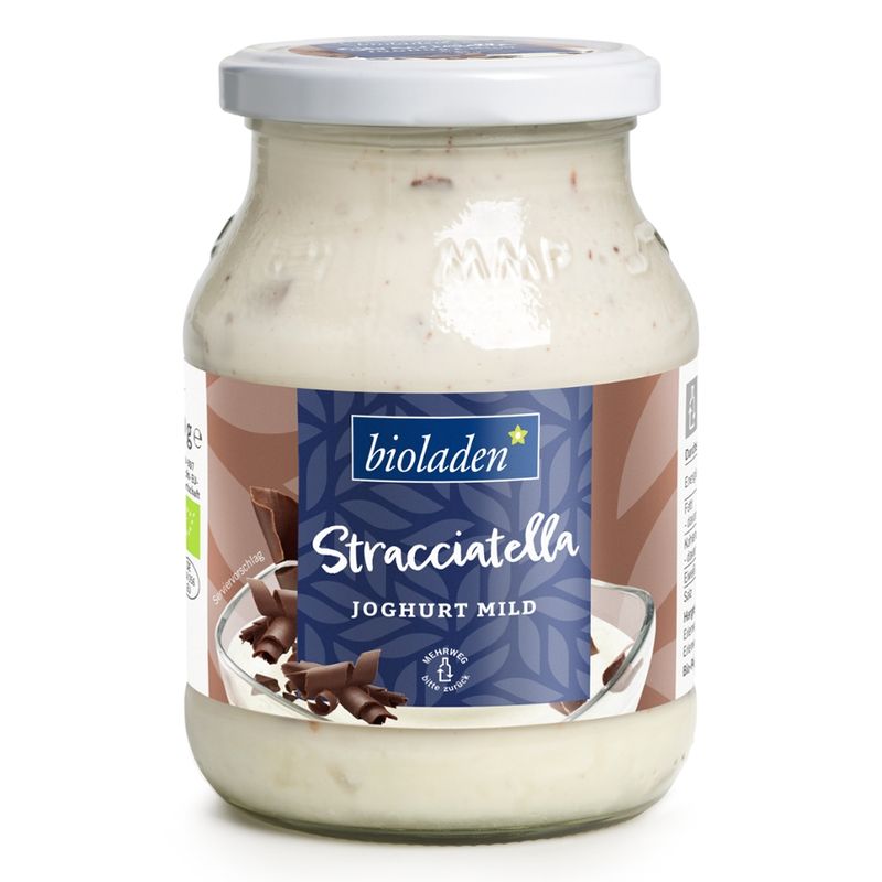 bioladen Joghurt mild Stracciatella, 3,5 % Fett - Produktbild