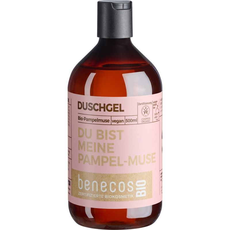 benecos benecosBIO Duschgel BIO-Pampelmuse - DU BIST MEINE PAMPEL-MUSE - Produktbild