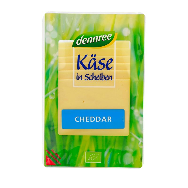 dennree Cheddar, in Scheiben, mindestens 50% Fett i. Tr. - Produktbild