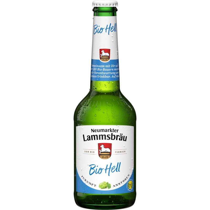 Neumarkter Lammsbräu Neumarkter Lammsbräu Bio Hell 0,33l - Produktbild