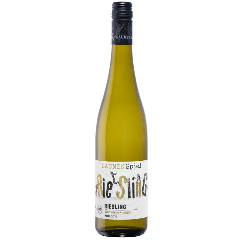 Gaumenspiel Gaumenspiel Riesling Qualitätswein feinherb Bio Vegan 0,75 l - Produktbild