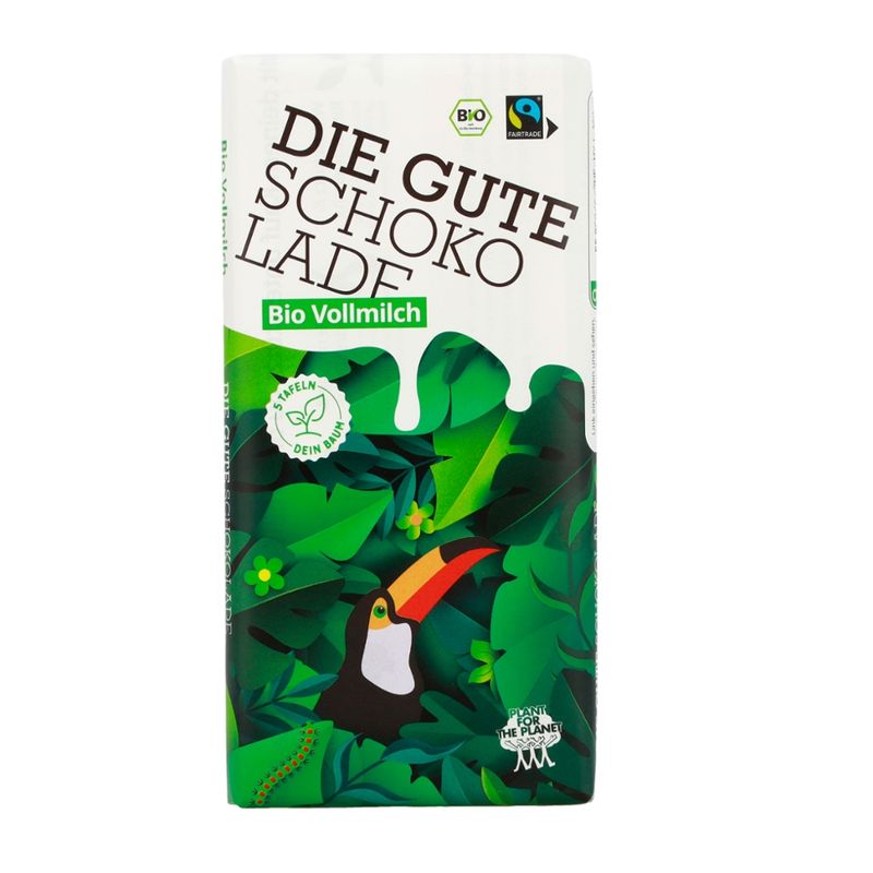 Die Gute Schokolade Die Gute Schokolade Bio Vollmilch - Produktbild