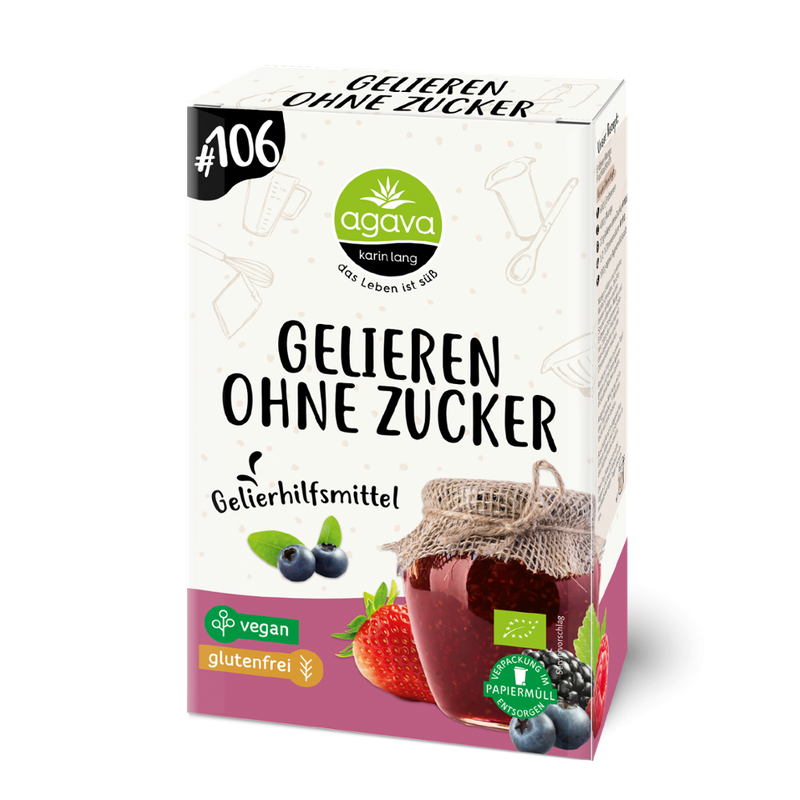 Agava Gelieren ohne Zuckerzusatz - Produktbild