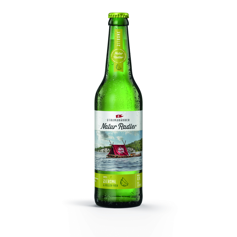 Strandräuber Strandräuber Naturradler Zitrone 0,5l - Produktbild