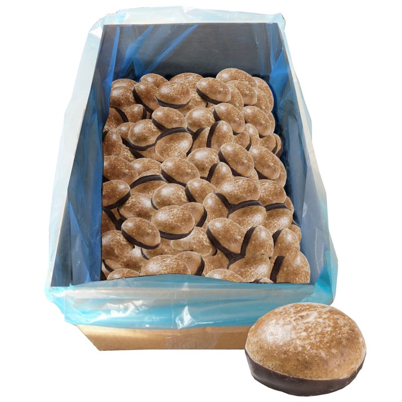 rosmarin BIOBACK Lebkuchen Pfeffernüsse mit Schokoladenboden  unverpackt - Produktbild