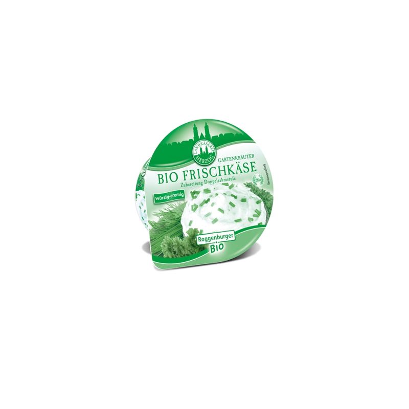 Roggenburger Bio Roggenburger Bio Frischkäse Gartenkräuter 125 g - Produktbild