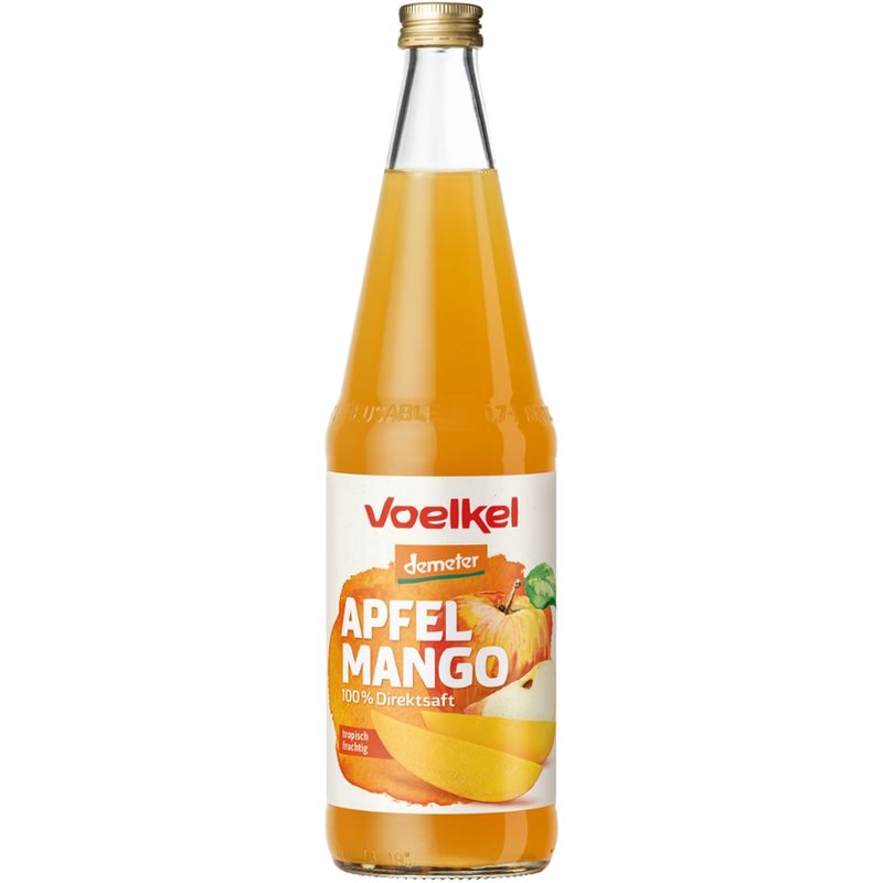 Voelkel Apfel Mango 100% Direktsaft - Produktbild