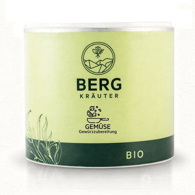 Bergkräuter Bergkräuter BIO Gemüse Gewürzzubereitung 100g - Produktbild