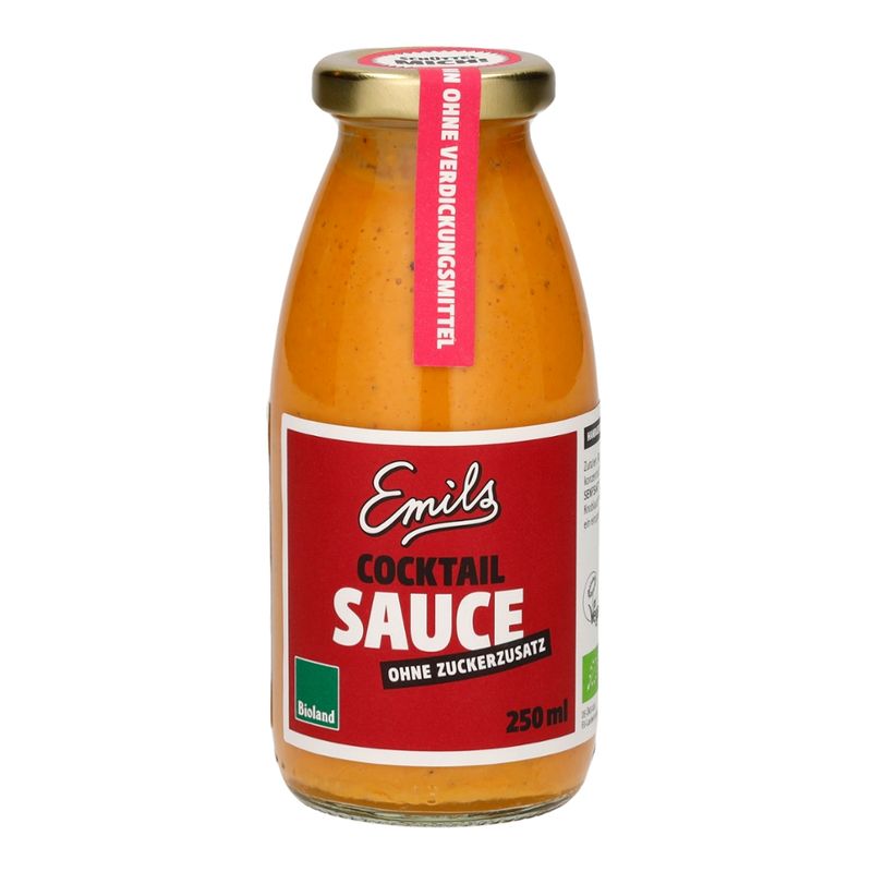 Emils Biomanufaktur Cocktail Sauce 250 ml - Produktbild