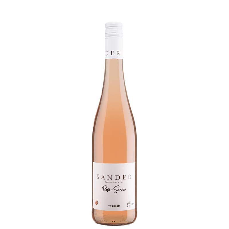 Sander – ökologische Weine Rosé Secco trocken - Produktbild