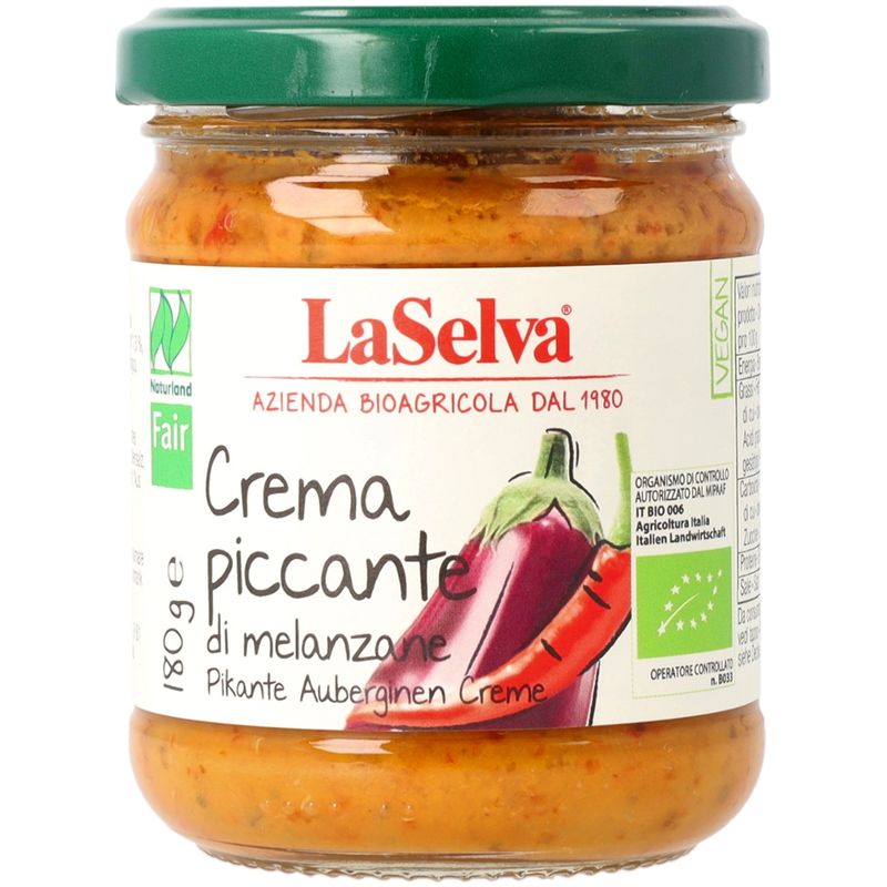LaSelva Pikante Auberginen Creme - Produktbild