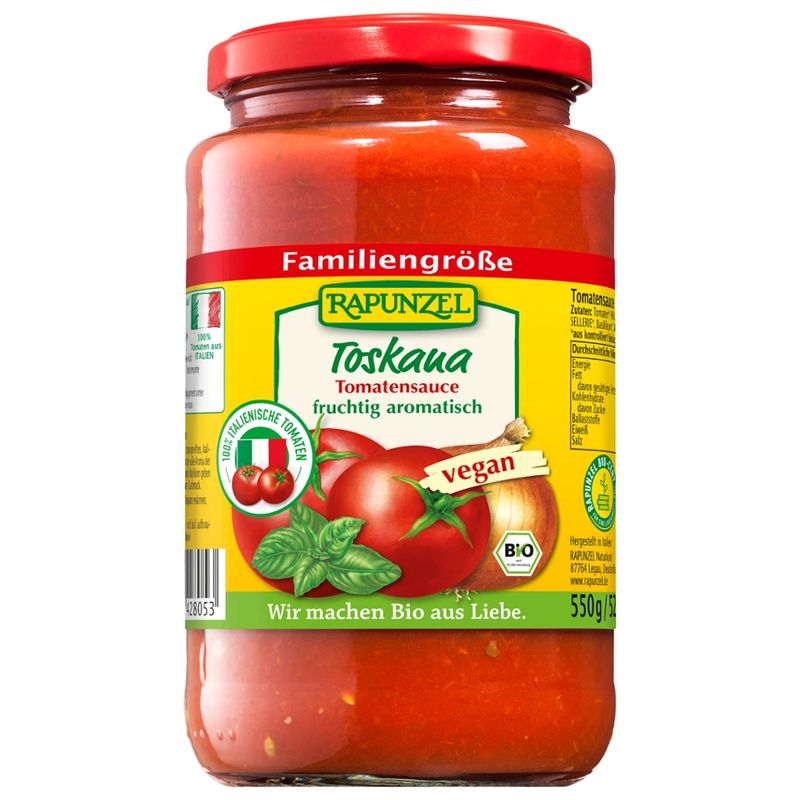 Rapunzel Tomatensauce Toskana - Produktbild