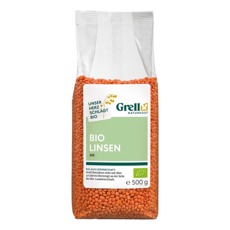 Grell Naturkost Linsen rot - Produktbild