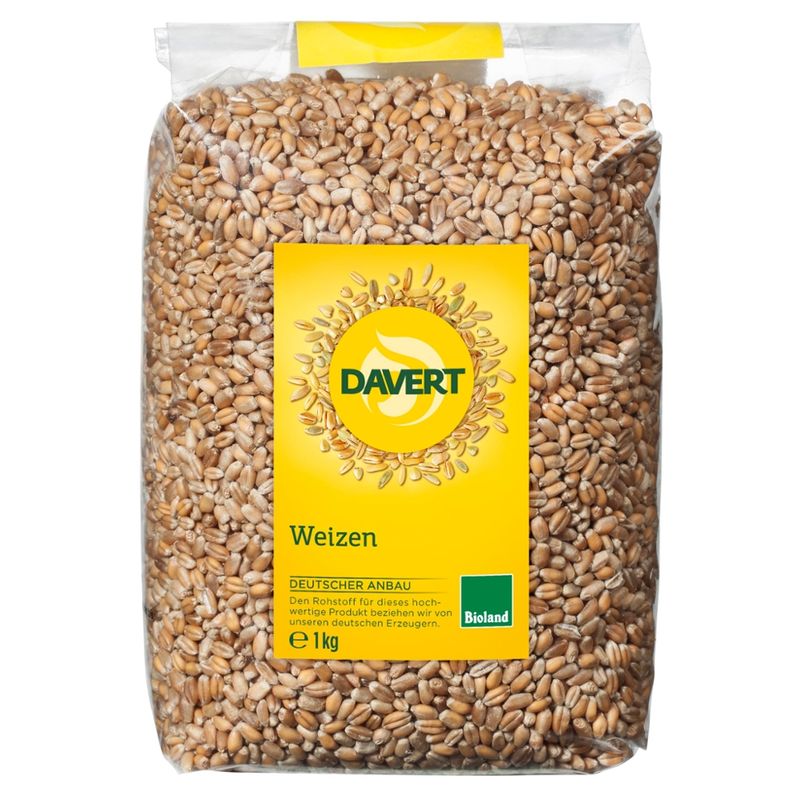 Davert Weizen Bioland, 1kg - Produktbild