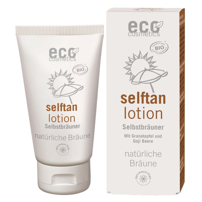 eco cosmetics Selbstbräuner mit Granatapfel und Goji Beere - Produktbild