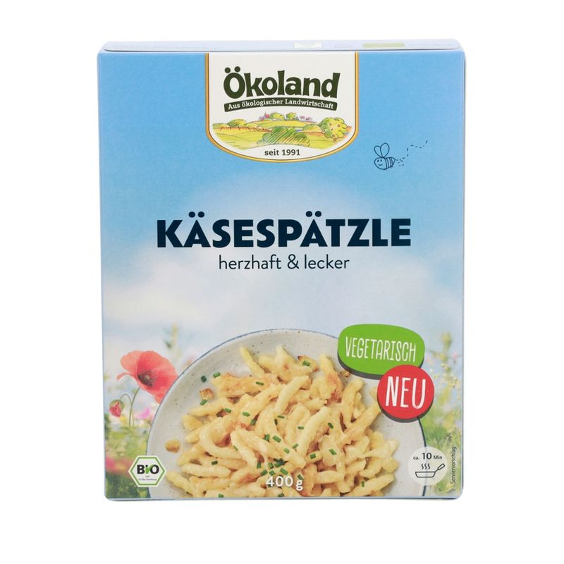 ÖKOLAND Käsespätzle herzhaft & lecker - Produktbild
