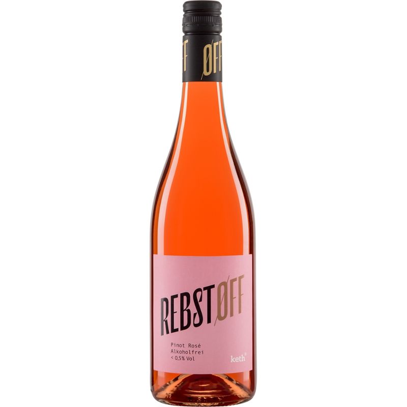 Riegel Erzeugermarken REBSTOFF Rosé alkoholfrei Keth - Produktbild