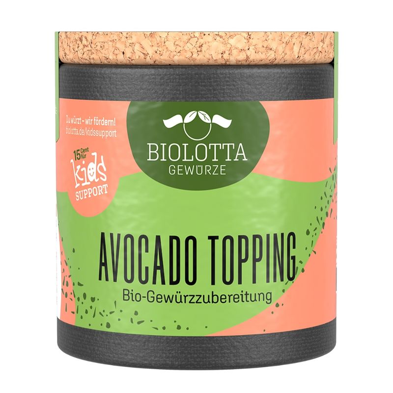 Biolotta Biolotta Korkdose Avocado-Topping Bio-Gewürzzubereitung - Produktbild
