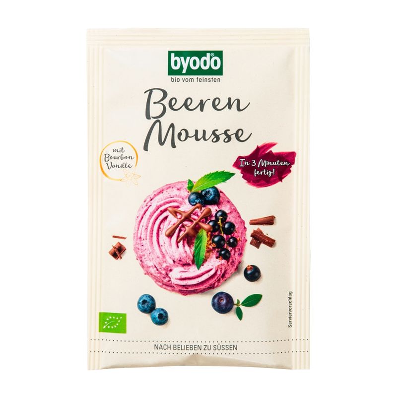 Byodo Byodo Berry mousse for 0.35l - Produktbild