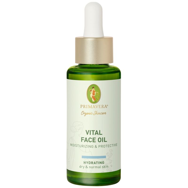PRIMAVERA Vital Face Oil - Moisturizing & Protective - Produktbild