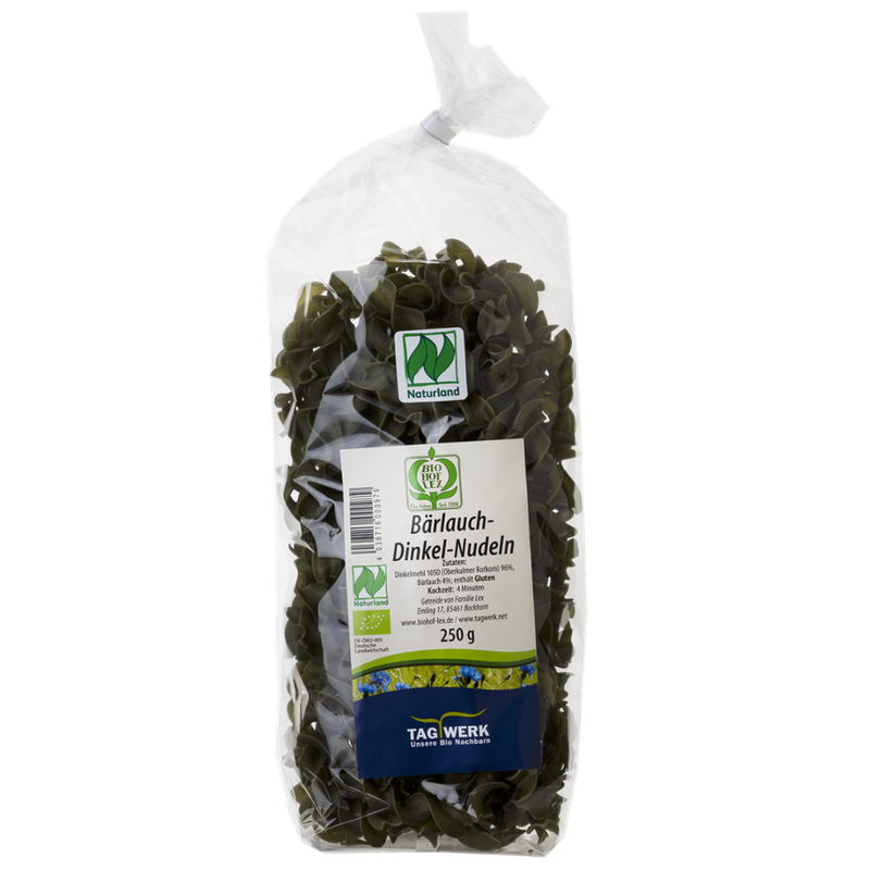 TAGWERK Bärlauch-Dinkelnudeln Biohof Lex - Produktbild