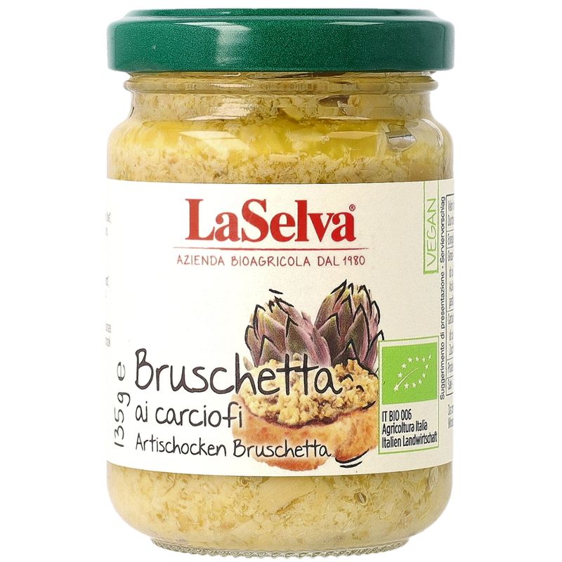 LaSelva Artischocken Bruschetta - Zubereitung aus Artischocken - Produktbild
