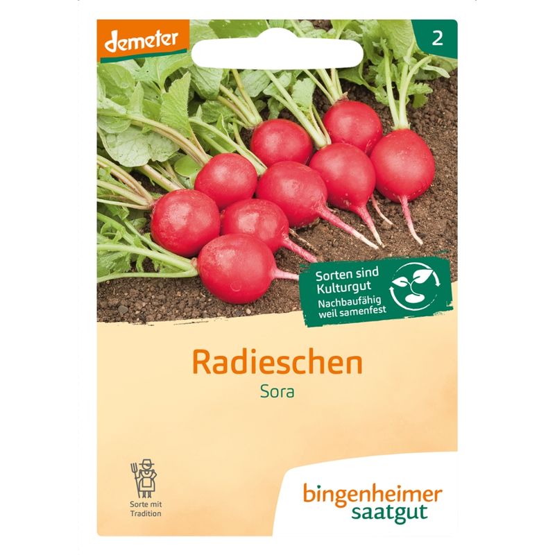 Bingenheimer Saatgut Sora - Radies (Saatgut) - Produktbild