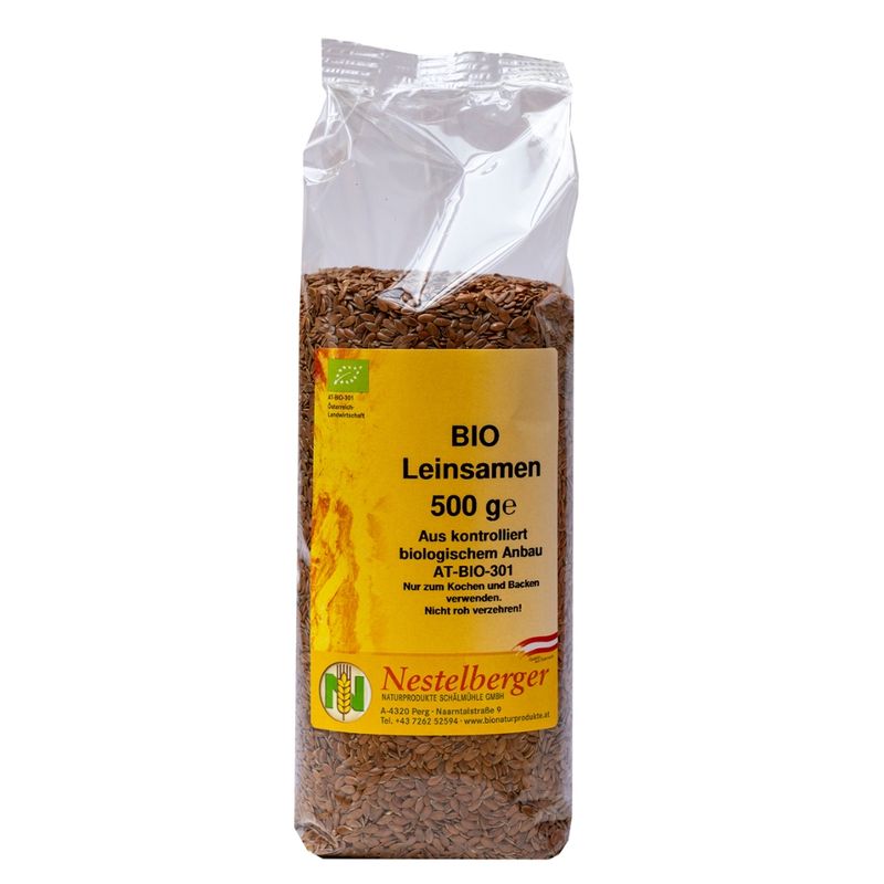 Nestelberger Bio Leinsamen AT 500g - Produktbild