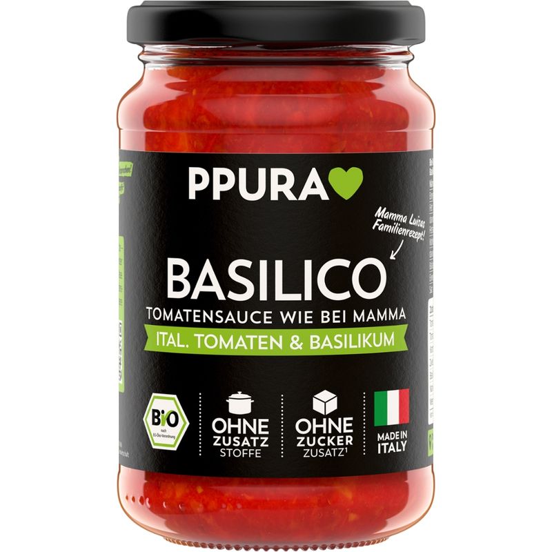 PPURA BIO Sugo Basilico - Produktbild