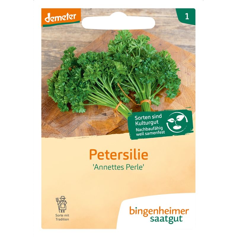 Bingenheimer Saatgut Grüne Perle 2 - Petersilie (Saatgut) - Produktbild