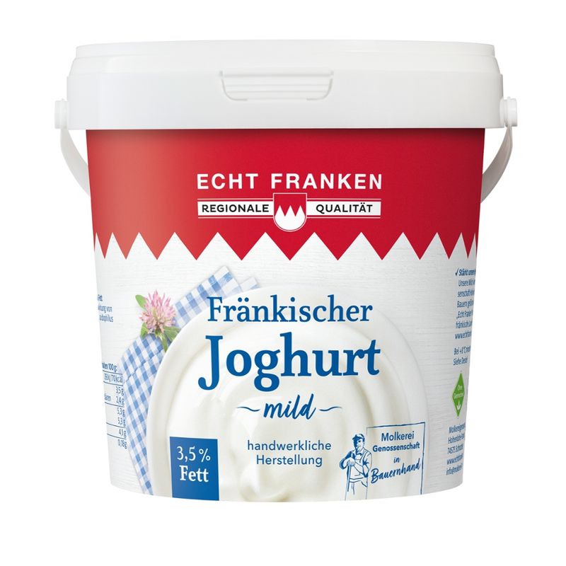 Echt Franken Fränkischer VM Joghurt 1 kg VLOG - Produktbild