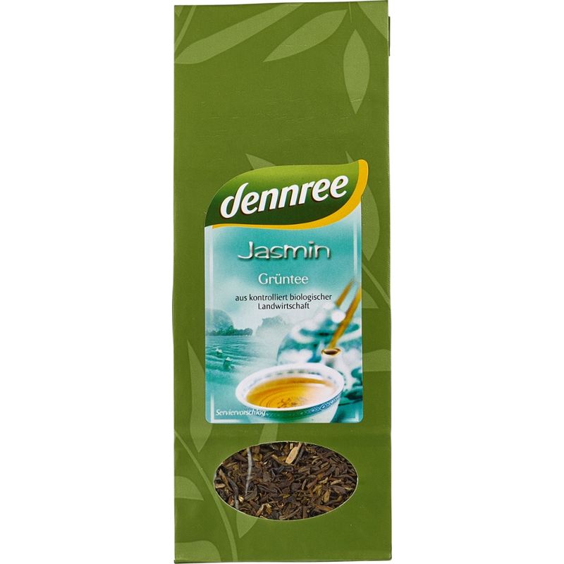 dennree Jasmin Grüntee, lose - Produktbild