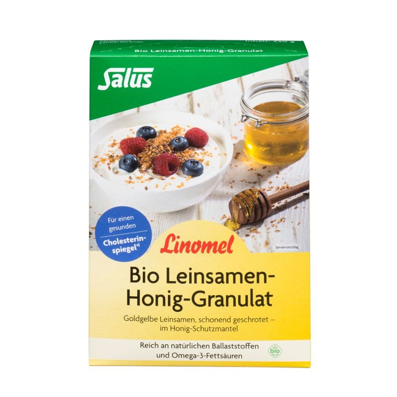 Salus® Linomel® Leinsamen-Honig-Granulat bio - Produktbild