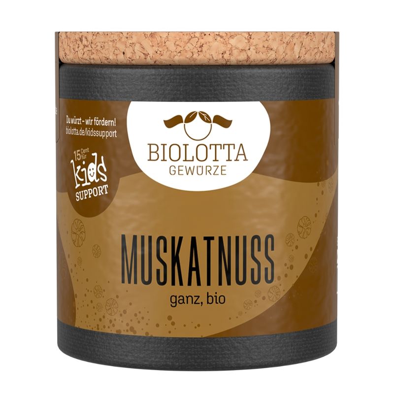 Biolotta Biolotta Korkdose Muskat ganz, bio - Produktbild