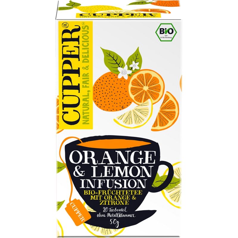 Cupper Orange & Lemon Infusion - Produktbild