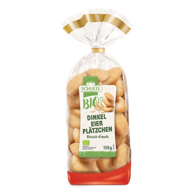 Schulte BioGut  Schulte BioGut Dinkel Eierplätzchen - Produktbild